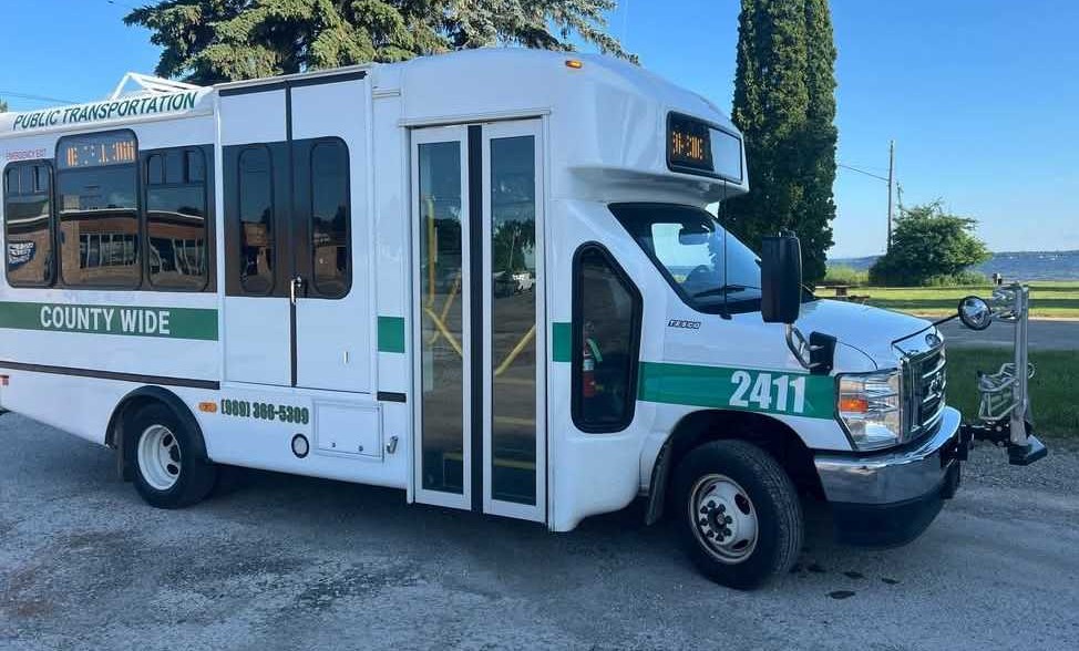 The county wide bus image