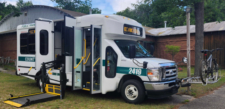 The county wide bus image